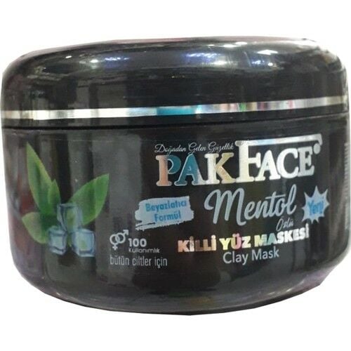 Pak Face Mentol Özlü Kil Maskesi 700 ml