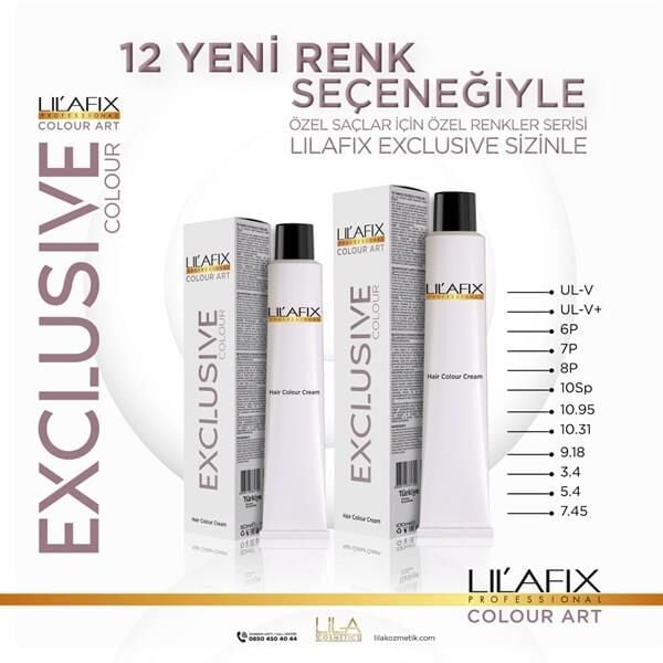 Lilafix Krem Tüp Saç Boyası 5.4 Açık Kestane Exclusive 60 ml