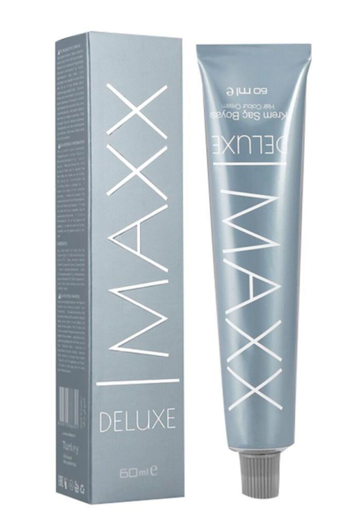 Maxx Deluxe Tüp Krem Saç Boyası Titanyum Gri Krem 60 ml