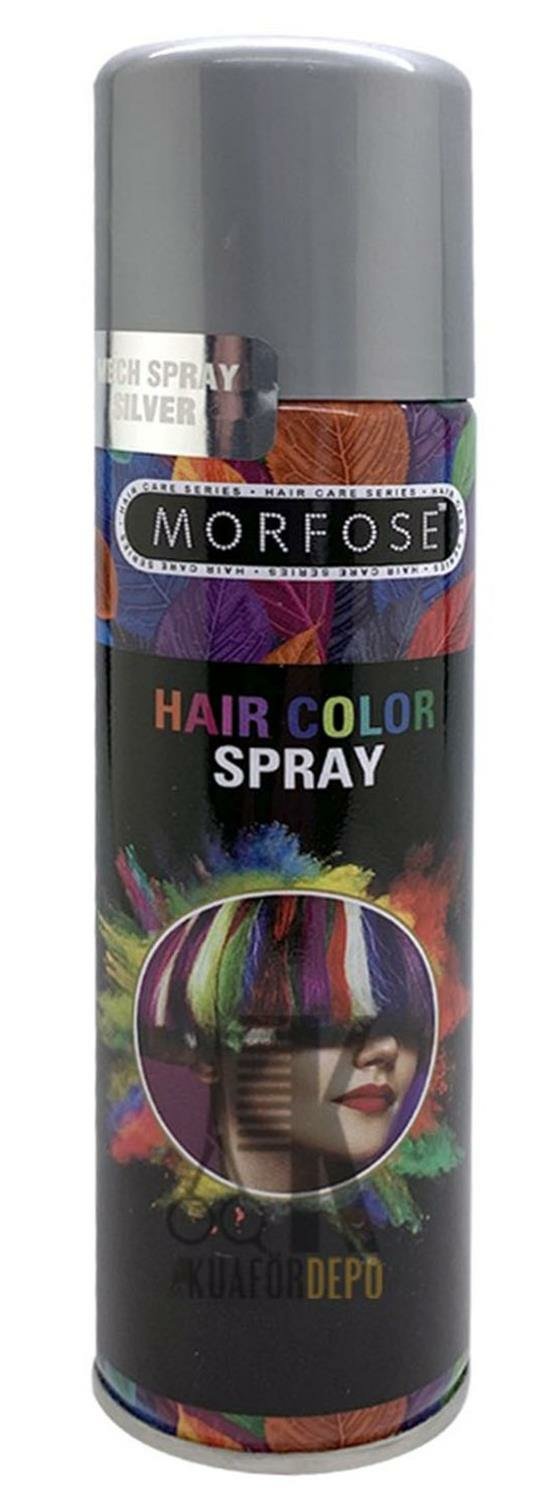 Morfose Mech Saç Boyası Spreyi Silver Gümüş 150 ml