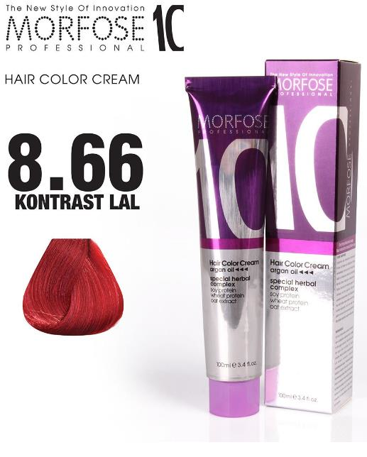 Morfose 10 Saç Boyası 8.66 Lal 100 ml