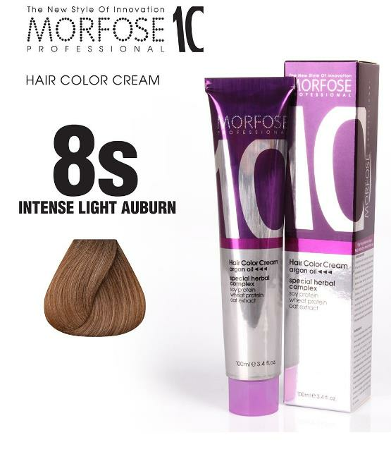 Morfose 10 Saç Boyası 8S Yumuşak Açık Kumral 100 ml