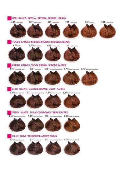 Neva Color Tüp Saç Boyası 5 Açık Kahve 50 ml