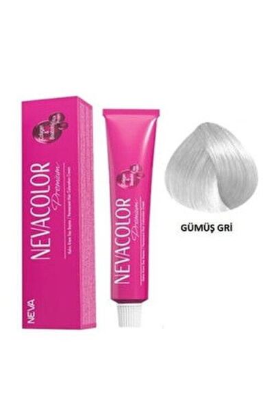 Neva Color Tüp Saç Boyası Gümüş Gri 50 ml
