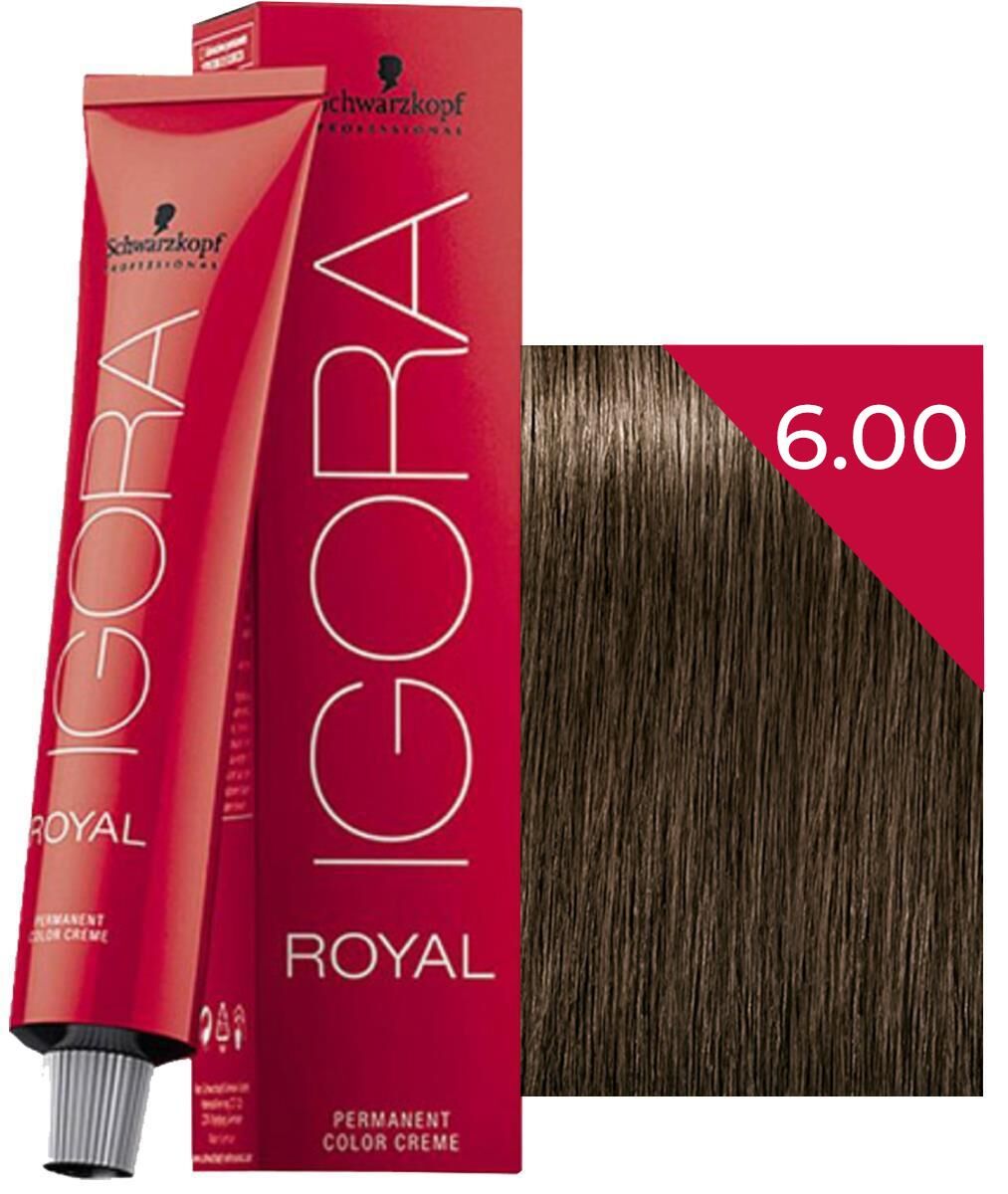 Schwarzkopf Igora Royal Saç Boyası 6.00 Koyu Kumral 60 ml