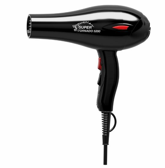 Hector Super Tornado 5200 Profesyonel 2400W Fön Makinesi Siyah
