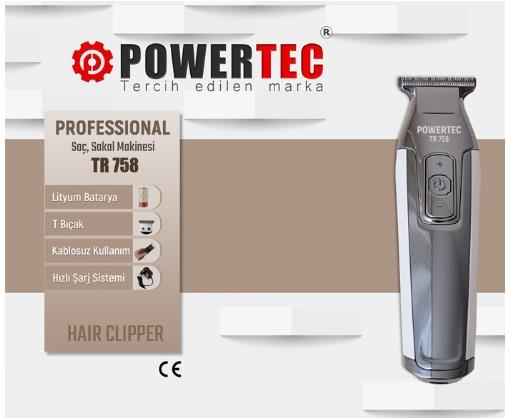 Powertec Tr-758 Sakal Ense Çizim Makinesi
