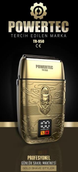 Powertec TR-950 Günlük Sakal Tıraş Makinesi