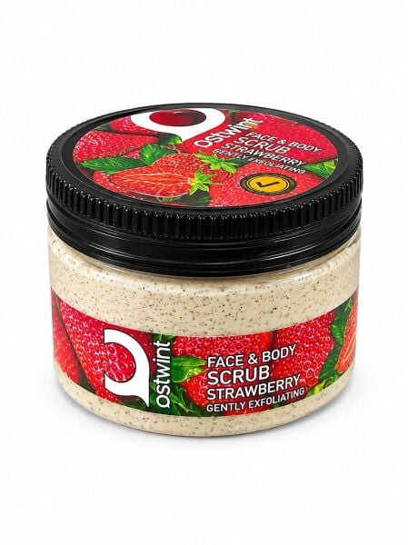 Ostwint Face Body Scrub Çilek Peeling 300 ml