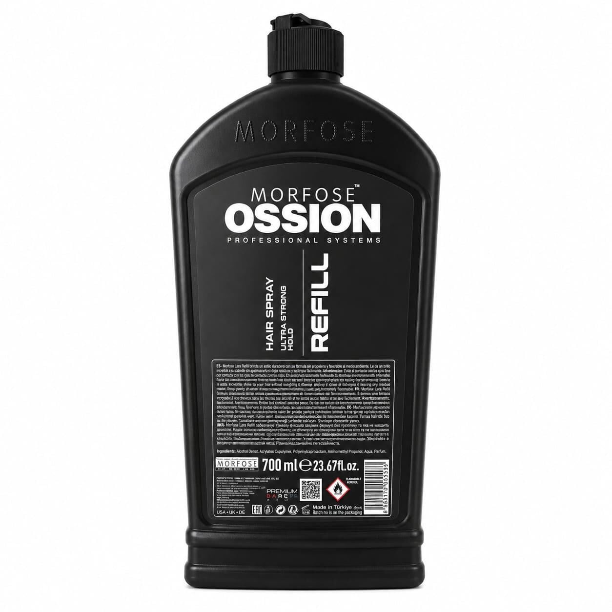 Morfose Ossion Refill Saç Spreyi Ultra Strong Hold 700 ml