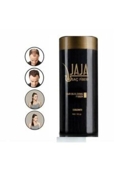 Jaja Fibers Saç Dolgunlaştırıcı ve Kapatıcı Koyu Kahverengi Topik 50 gr