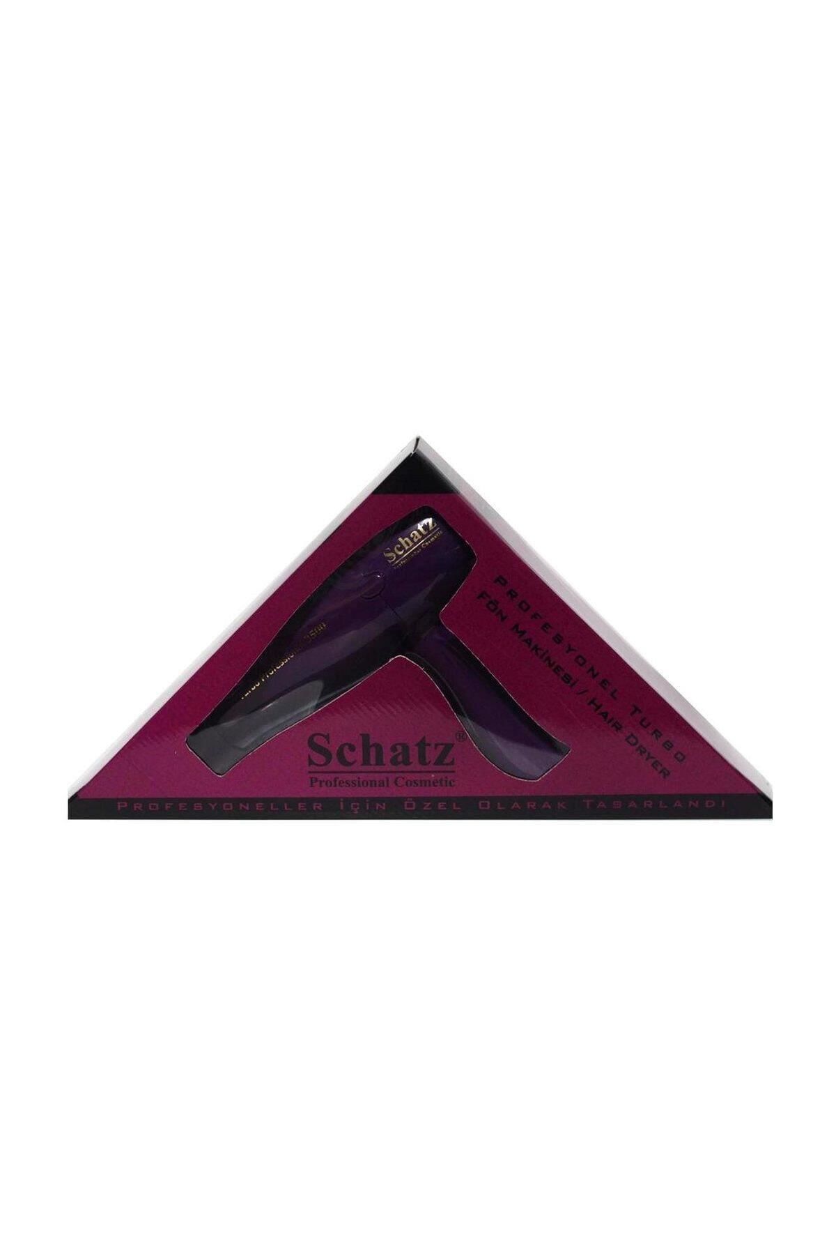 Schatz Turbo 3500 Profesyonel Fön Makinesi Mor 2400W