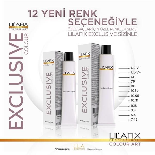 Lilafix Krem Tüp Saç Boyası 5.4 Açık Kestane Exclusive 60 ml