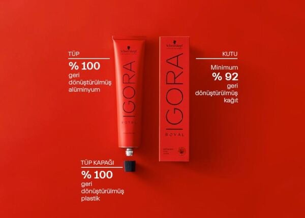 Schwarzkopf Igora Royal Saç Boyası 7.1 Küllü Kumral 60 ml