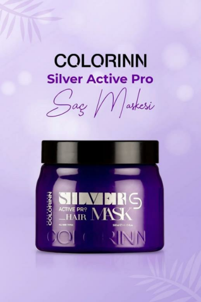 Colorinn Silver Active Pro Saç Maskesi 500 ml