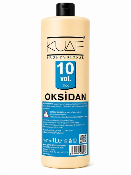 Kuaf Oksidan 10 Volüm 1000 ml