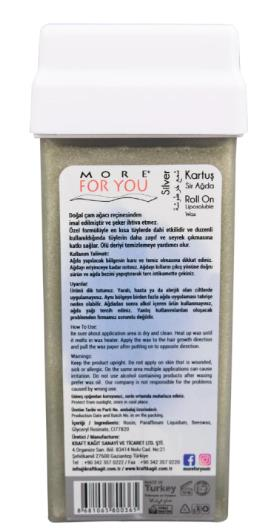 More For You Kartuş Ağda Silver 100 ml