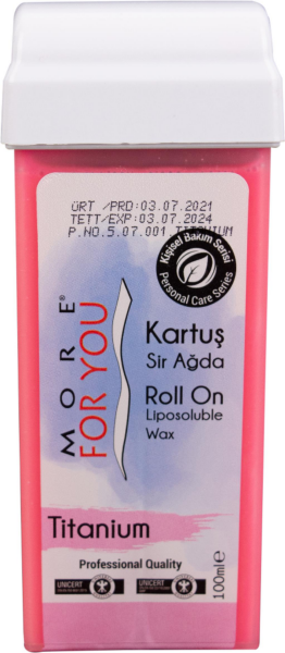 More For You Kartuş Ağda Titanyum 100 ml