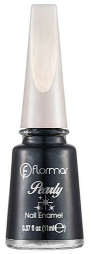 Flormar Pearly PL399 Midnight Black Oje