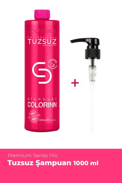 Colorinn Premium Series Pro Tuzsuz Şampuan 1000 ml
