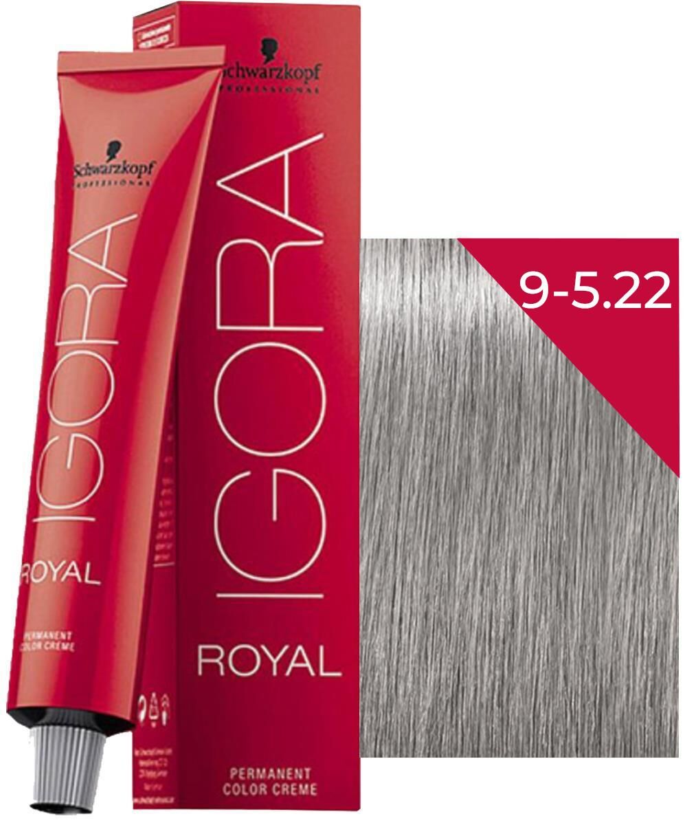 Schwarzkopf Igora Royal Saç Boyası 9.5-22 Pastel Açık Mavi 60 ml