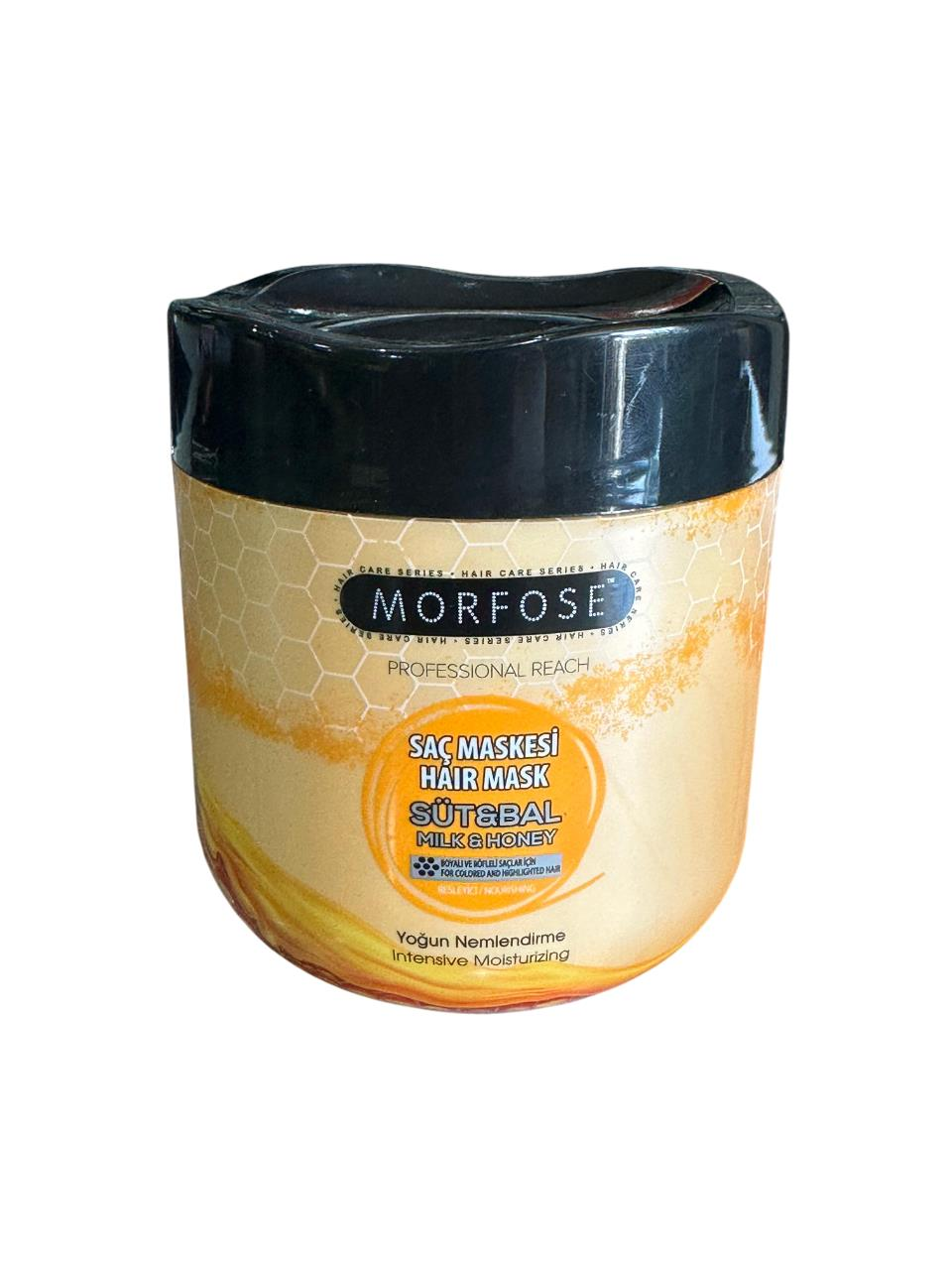MORFOSE SAÇ MASKESİ 500 ML SÜT BAL *24