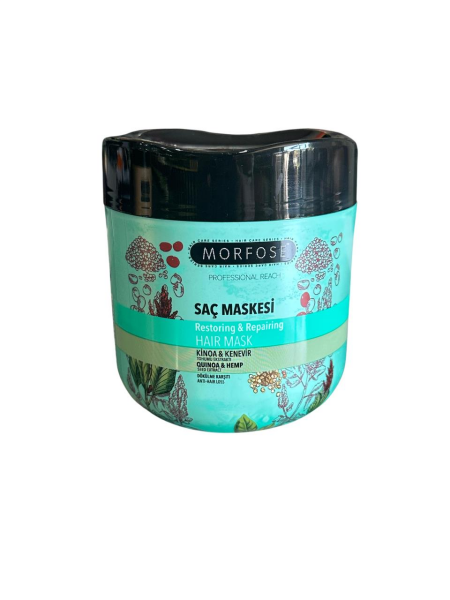 MORFOSE SAÇ MASKESİ 500 ML KİNOA KENEVİR*24