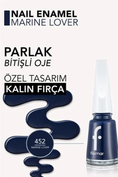 Flormar Nail Enamel 452 Marine Lover Oje