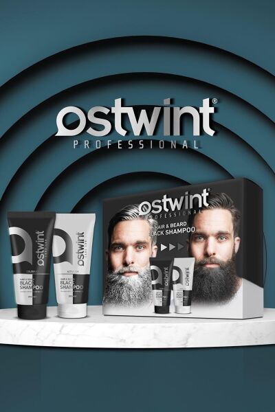 Ostwint Black Şampuan Saç Siyahlaştırıcı Set 200 ml