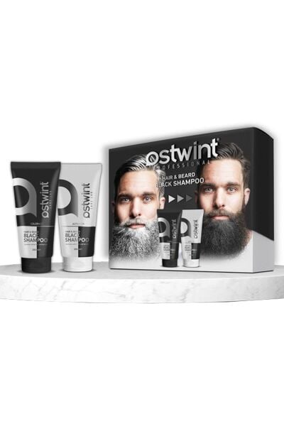 Ostwint Black Şampuan Saç Siyahlaştırıcı Set 200 ml