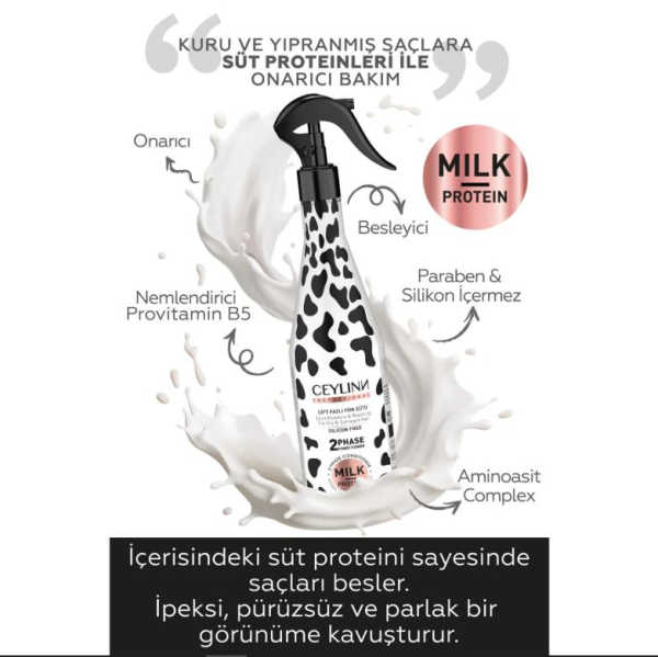 Ceylinn Milk Protein Çift Fazlı Fön Suyu Sütü 400 ml