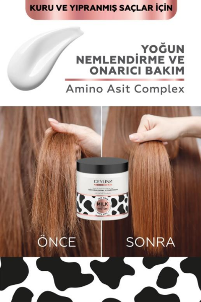 Ceylinn Milk Protein Saç Maskesi 500 ml
