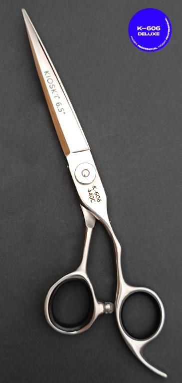 Kioski Deluxe Profesyonel K-606 Lüks Makas 6.5 Numara