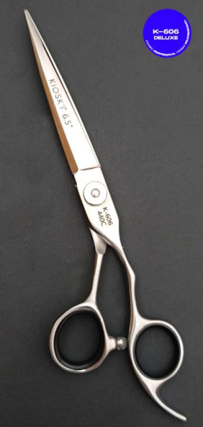 Kioski Deluxe Profesyonel K-606 Lüks Makas 6.5 Numara