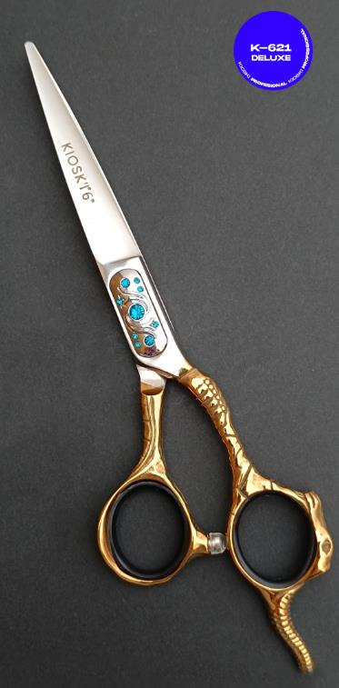 Kioski Deluxe Profesyonel K-621 Lüks Makas 6 Numara