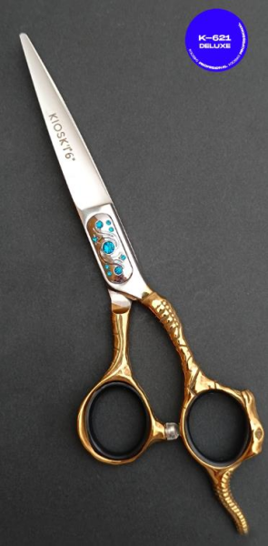 Kioski Deluxe Profesyonel K-621 Lüks Makas 6 Numara