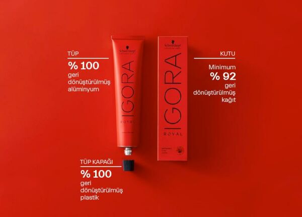 Schwarzkopf Igora Royal Saç Boyası 8.4 Açık Kumral Bej 60 ml