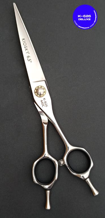 Kioski Deluxe Profesyonel K-626 Lüks Makas 6.5 Numara