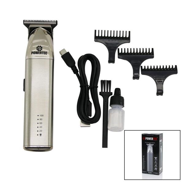 Powertec Tr-1313 Şarjlı Sakal Ense ve Çizim Makinesi