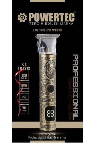 Powertec Tr-1212 Profesyonel Sakal Ense Çizim Makinesi