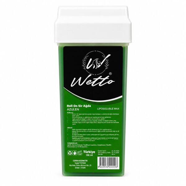 Wetto Roll On Kartuş Ağda Azulen 100 ml