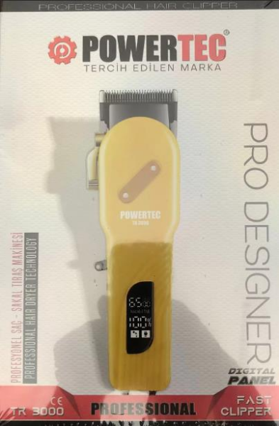 Powertec Tr-3000 Profesyonel Saç Kesim Makinesi