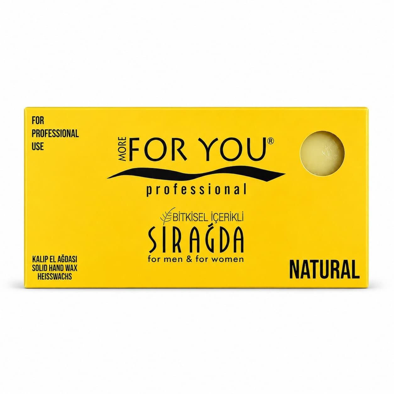 More For You Bitkisel Kalıp Sir Ağda Naturel 500 ml