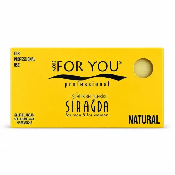More For You Bitkisel Kalıp Sir Ağda Naturel 500 ml