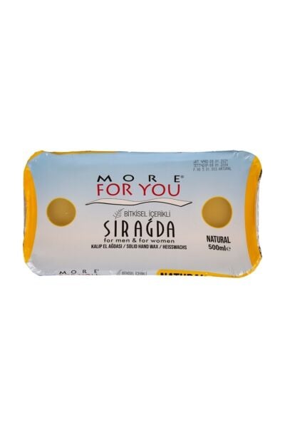 More For You Bitkisel Kalıp Sir Ağda Naturel 500 ml