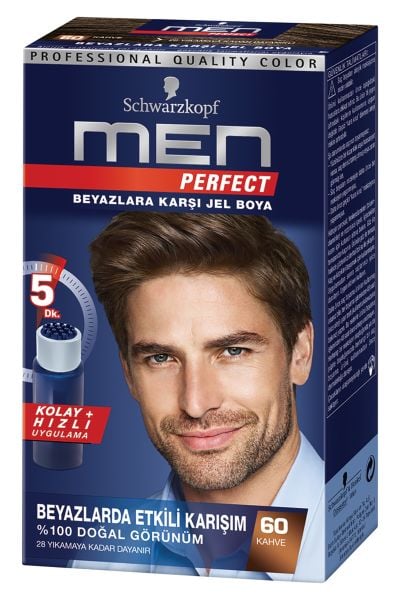 Schwarzkopf Men Perfect Saç Boyası 60 Kahve