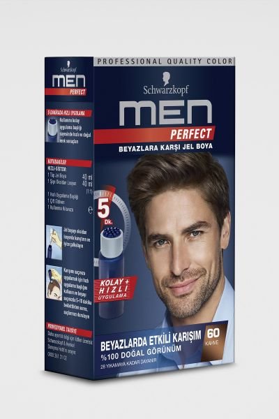 Schwarzkopf Men Perfect Saç Boyası 60 Kahve