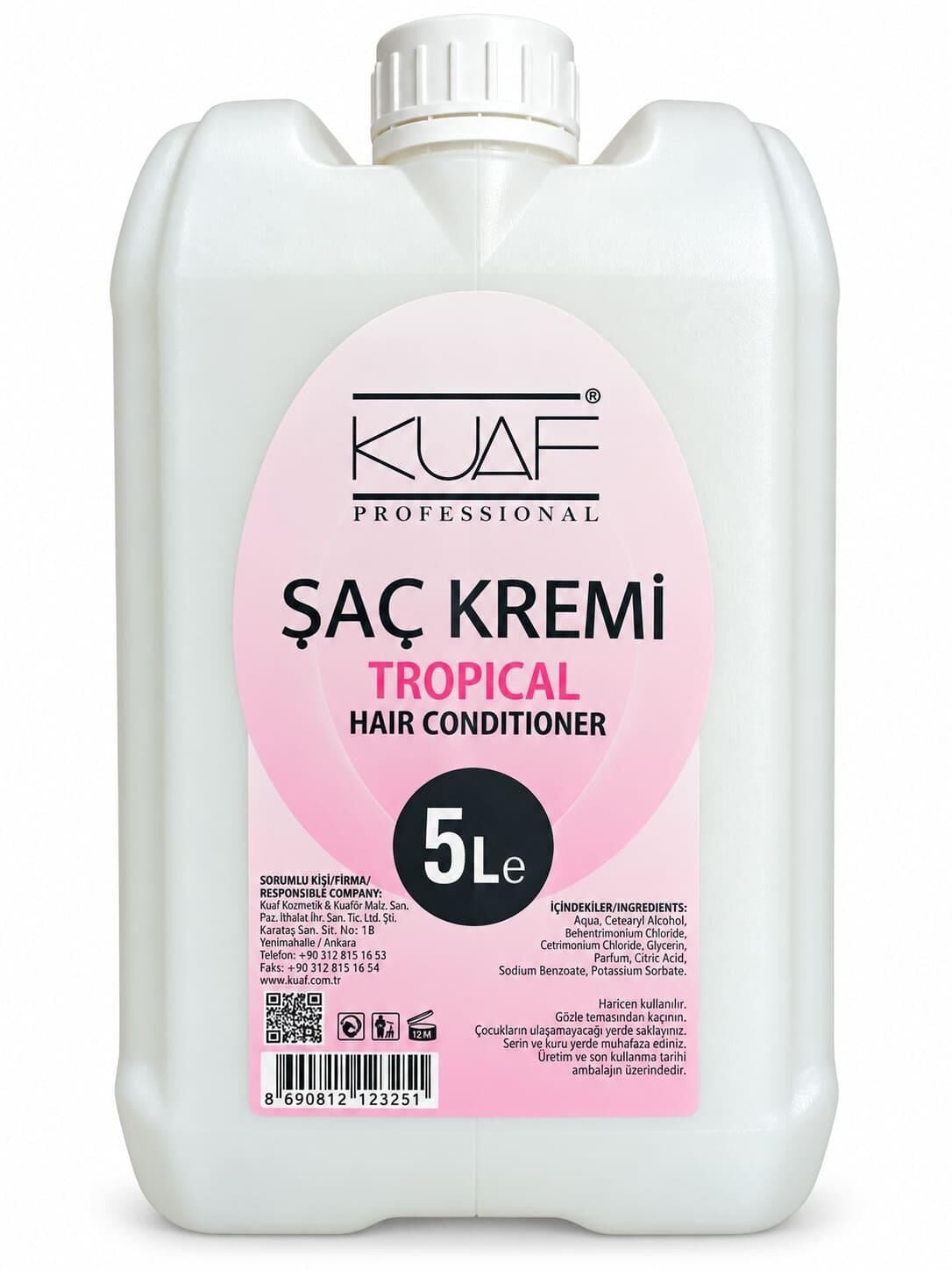 Kuaf Saç Kremi Keratin 5000 ml