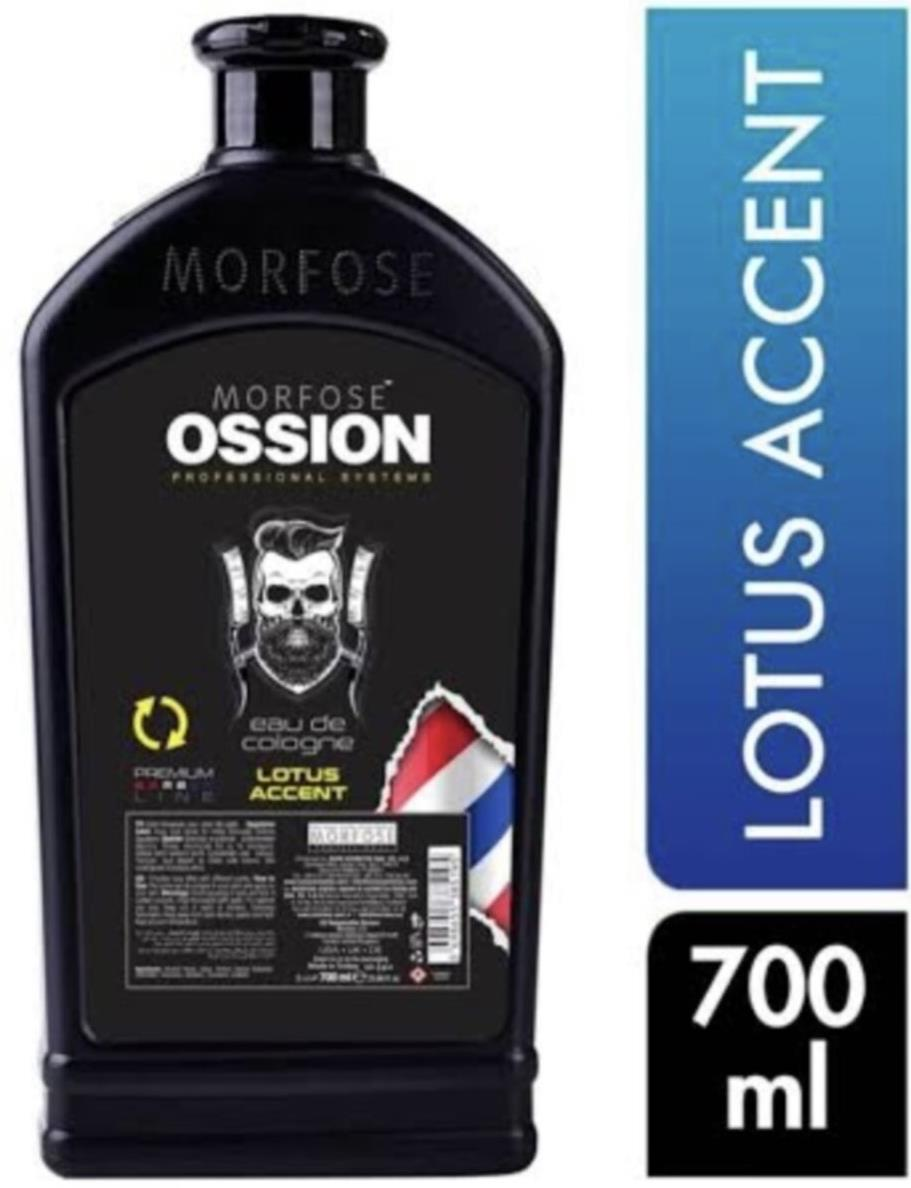 Morfose Ossion Premium Barber Tıraş Kolonyası Lotus Accent Sarı 700 ml