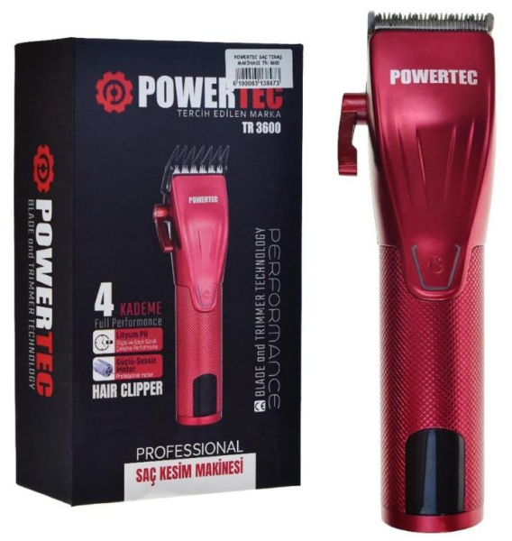 Powertec TR-3600 Saç ve Sakal Kesme Makinesi